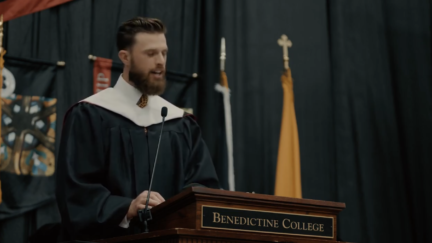Harrison Butker gives graduation speech at Benedictine College